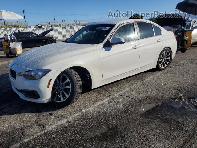 2016 Bmw 320 I White vin: WBA8E1G50GNU11730