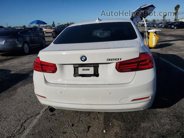 2016 Bmw 320 I White vin: WBA8E1G50GNU11730