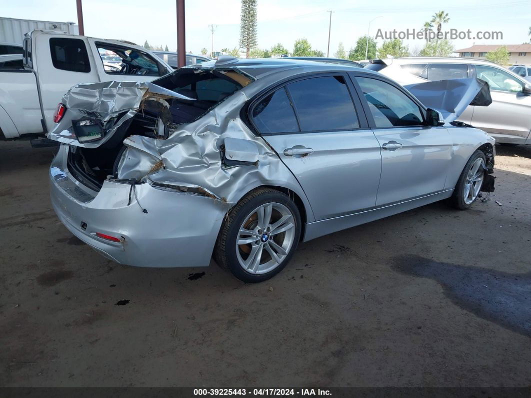 2016 Bmw 320i   Silver vin: WBA8E1G51GNT34205