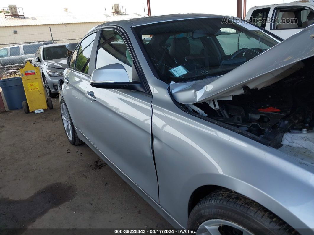 2016 Bmw 320i   Silver vin: WBA8E1G51GNT34205