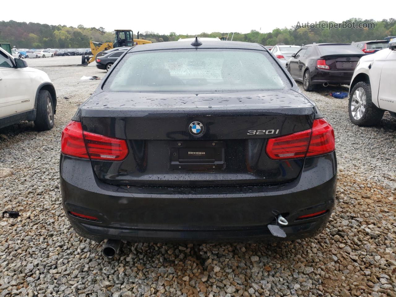 2016 Bmw 320 I Black vin: WBA8E1G51GNT36357