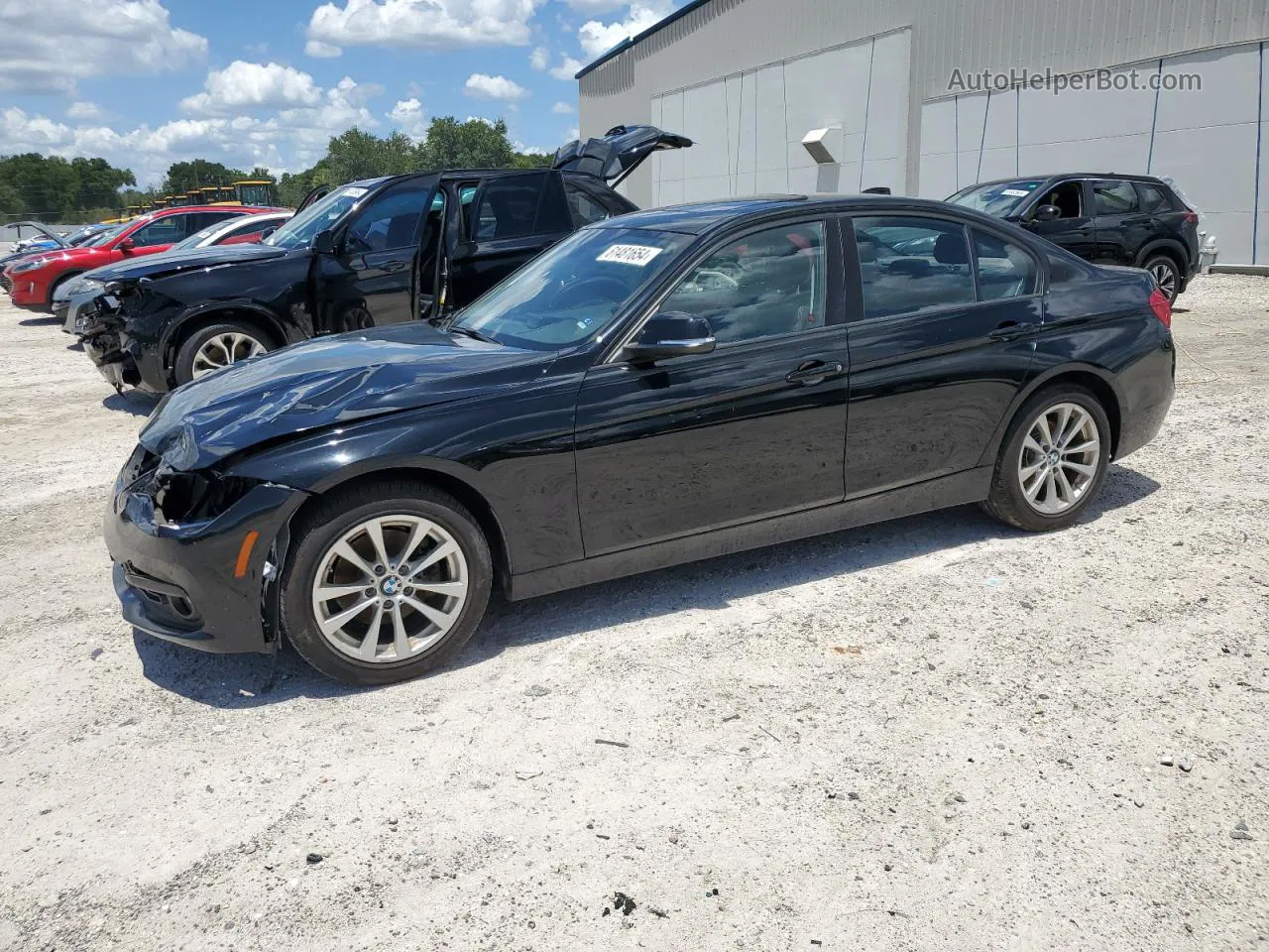 2016 Bmw 320 I Black vin: WBA8E1G53GNT33735