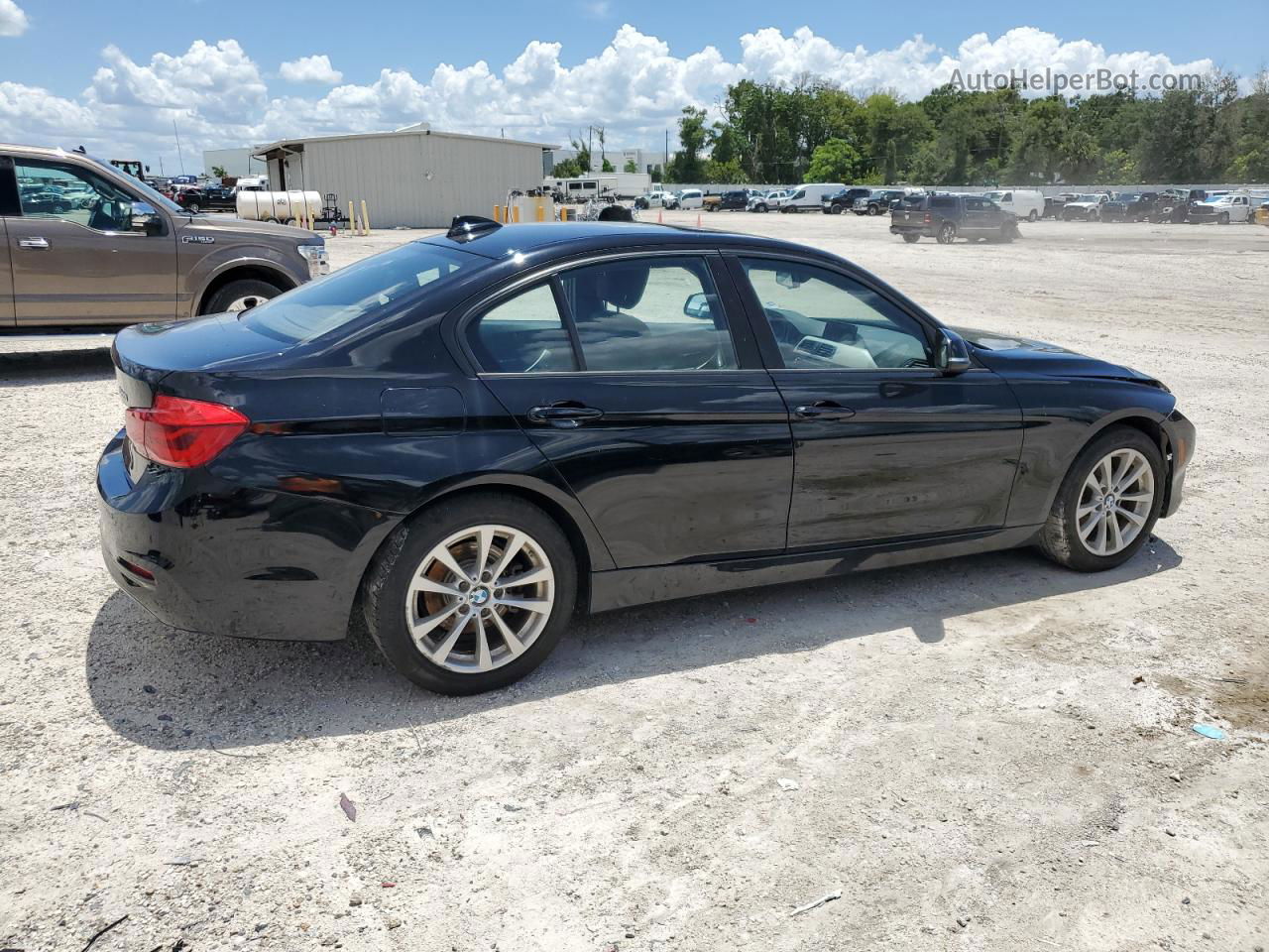 2016 Bmw 320 I Black vin: WBA8E1G53GNT33735