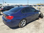 2016 Bmw 320 I Blue vin: WBA8E1G53GNT34836