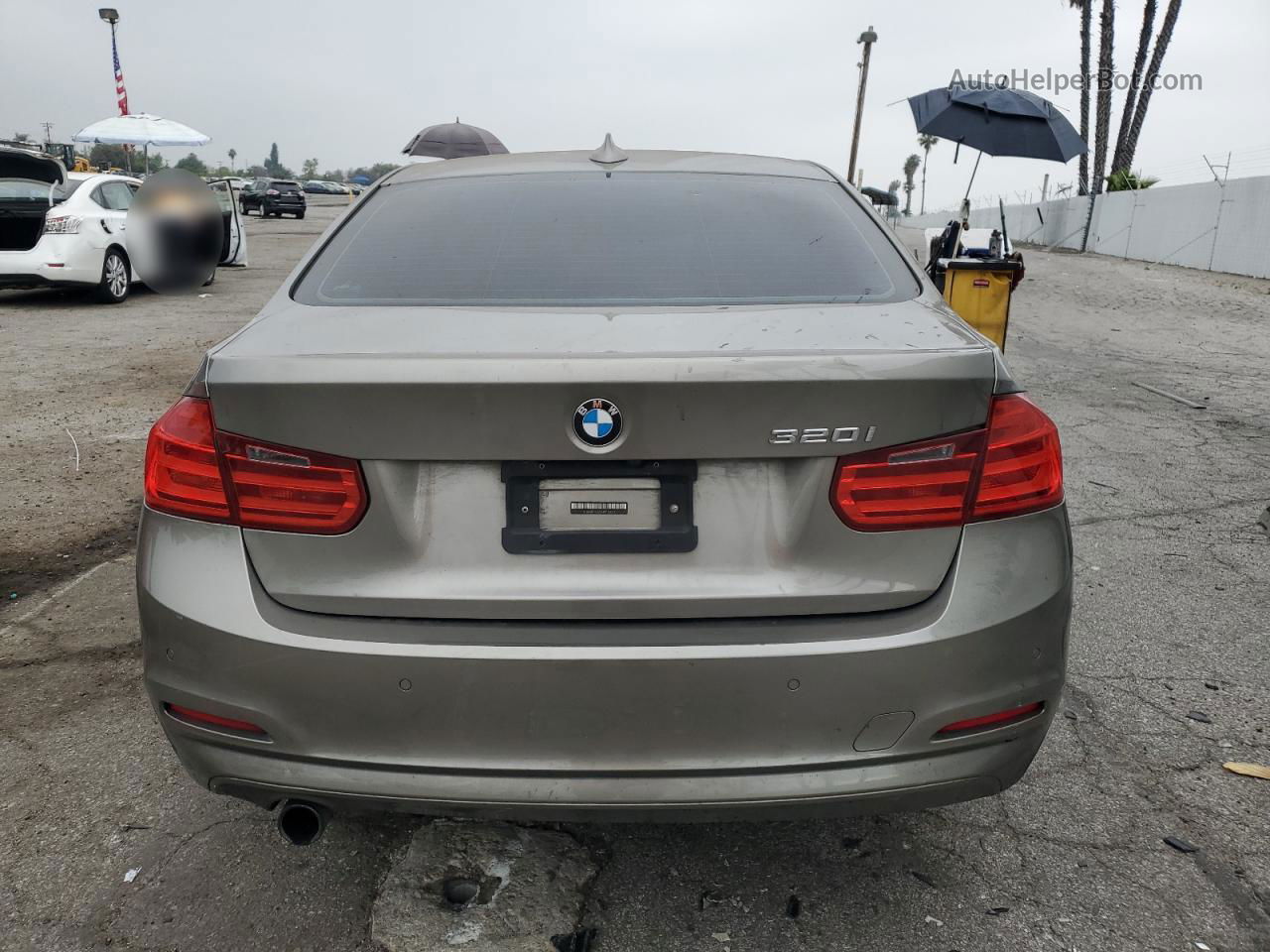 2016 Bmw 320 I Brown vin: WBA8E1G53GNT35081