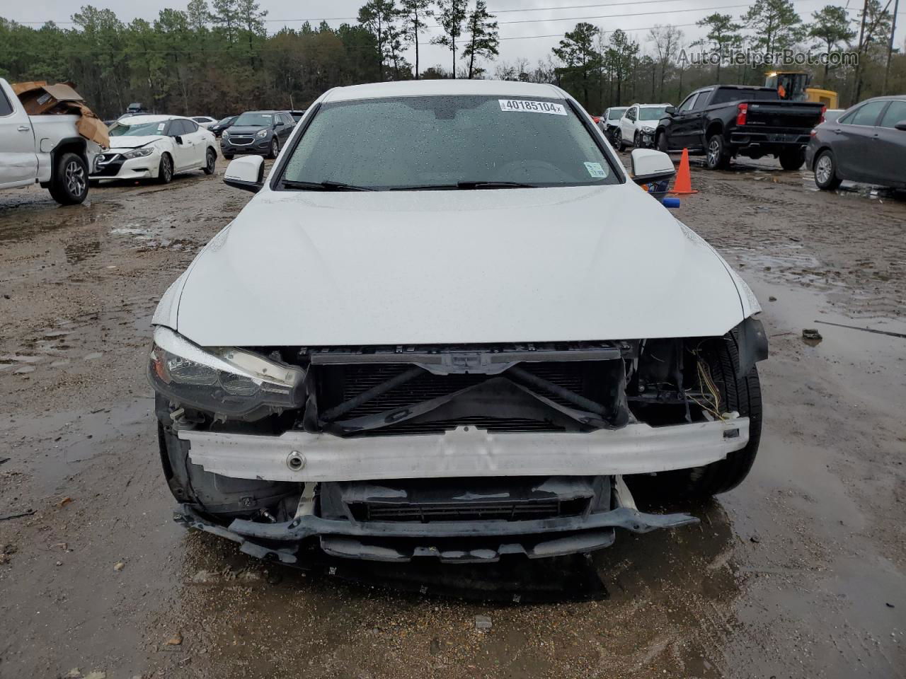 2016 Bmw 320 I White vin: WBA8E1G53GNU10670