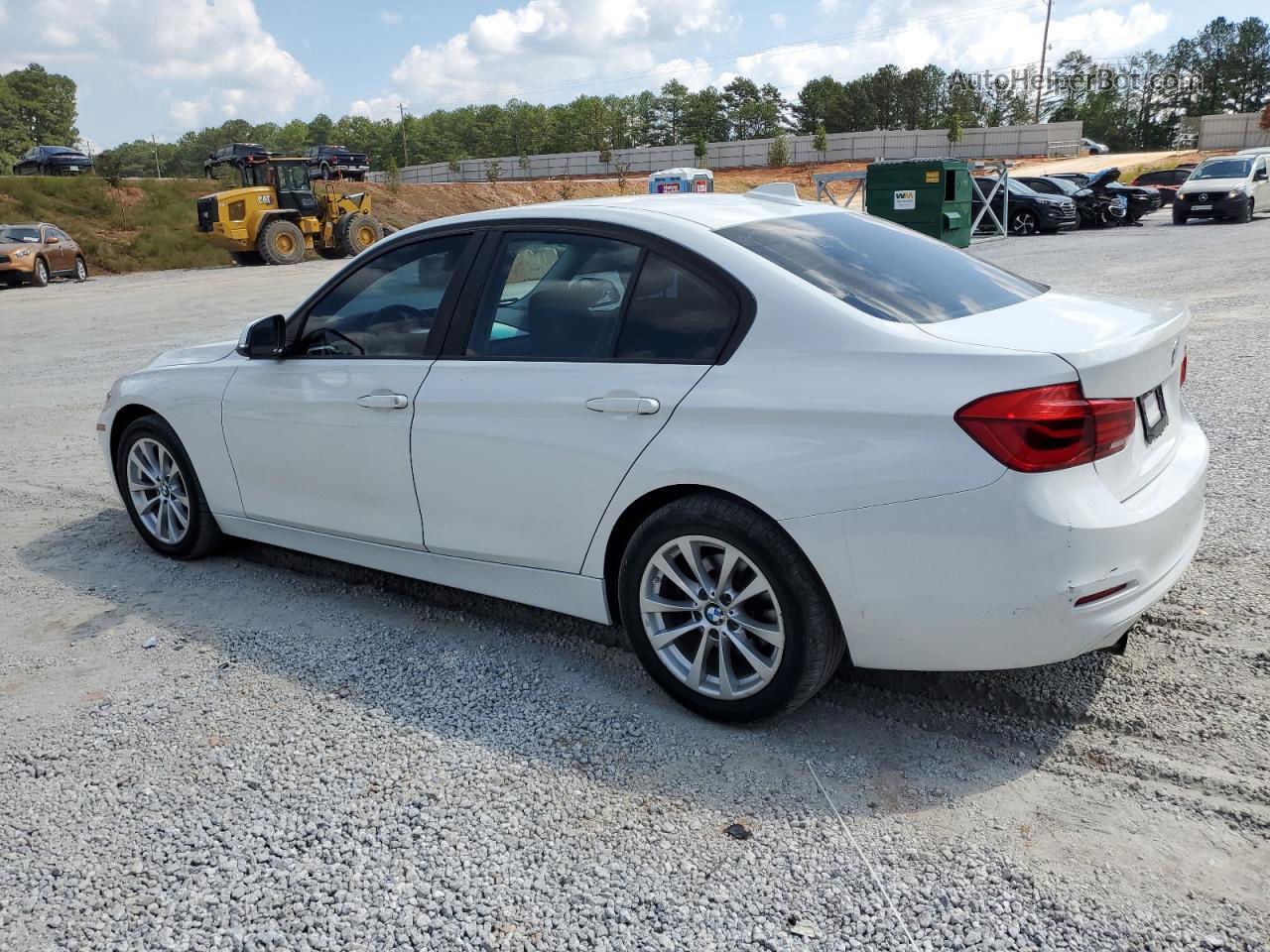 2016 Bmw 320 I White vin: WBA8E1G54GNT99646