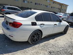 2016 Bmw 320 I White vin: WBA8E1G55GNT37513