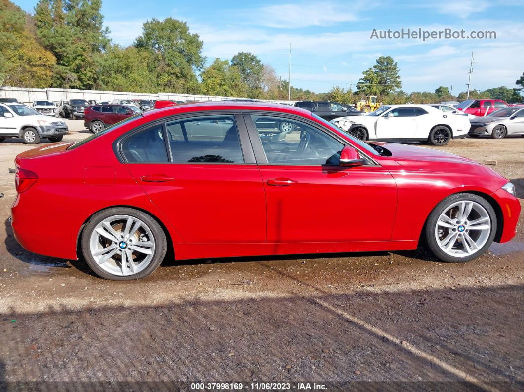 2016 Bmw 320i Red vin: WBA8E1G55GNU10511