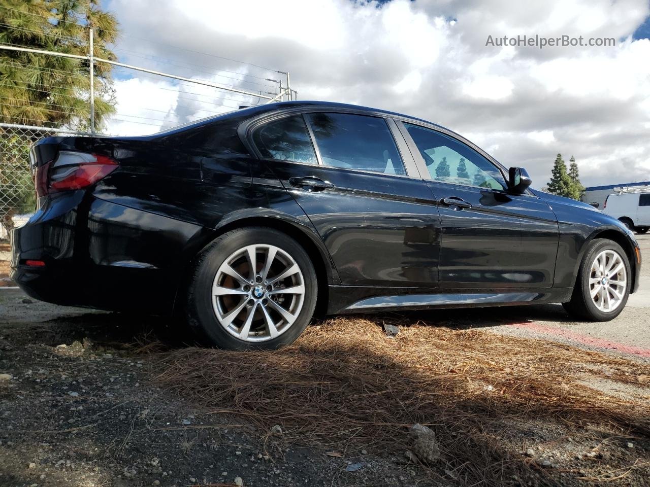 2017 Bmw 320 I Black vin: WBA8E1G55HNU14317