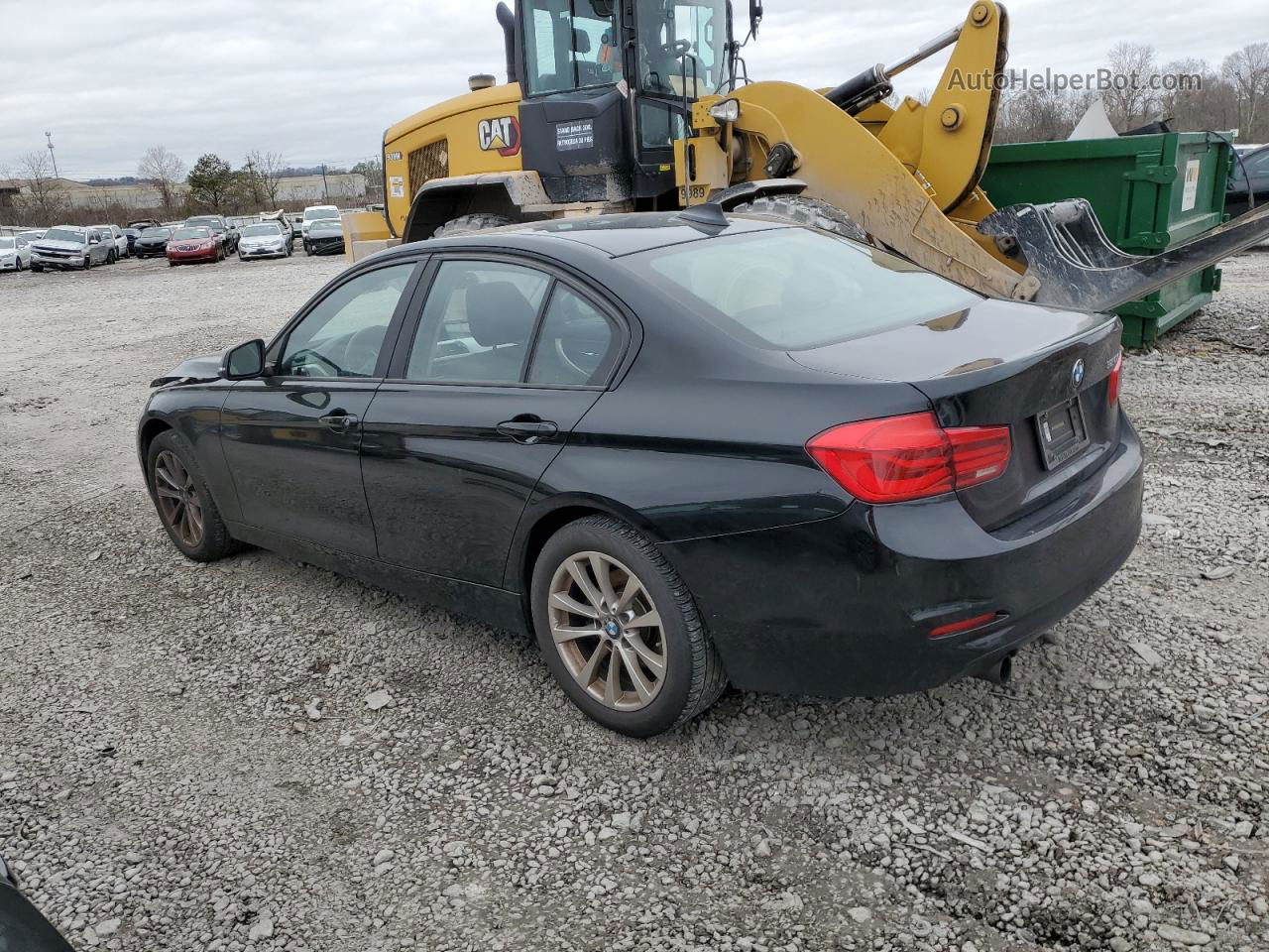 2016 Bmw 320 I Black vin: WBA8E1G56GNT37312