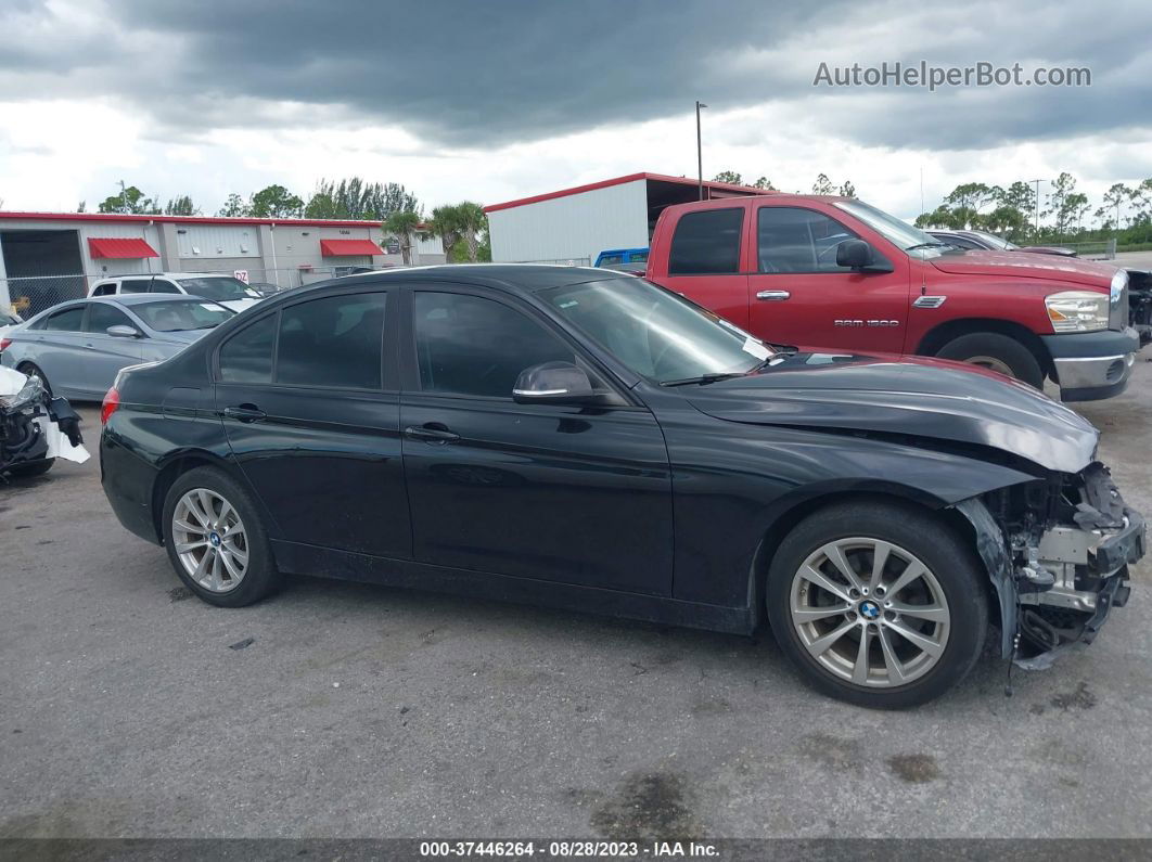 2016 Bmw 320i Black vin: WBA8E1G56GNU10372