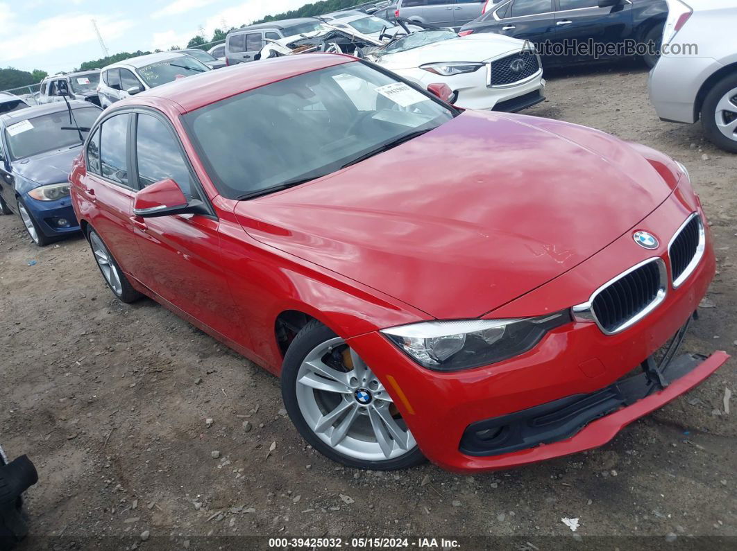 2016 Bmw 320i   Красный vin: WBA8E1G58GNT34802