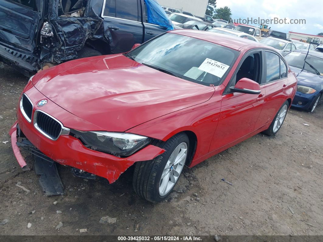 2016 Bmw 320i   Красный vin: WBA8E1G58GNT34802