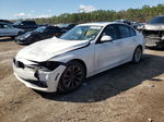 2017 Bmw 320 I White vin: WBA8E1G58HNU12920