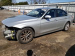 2017 Bmw 320 I Silver vin: WBA8E1G58HNU13937