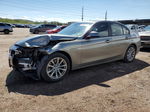 2016 Bmw 320 I Silver vin: WBA8E1G59GNT99934