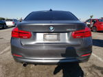 2016 Bmw 320 I Gray vin: WBA8E1G5XGNT34218