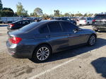 2016 Bmw 320 I Gray vin: WBA8E1G5XGNT34218