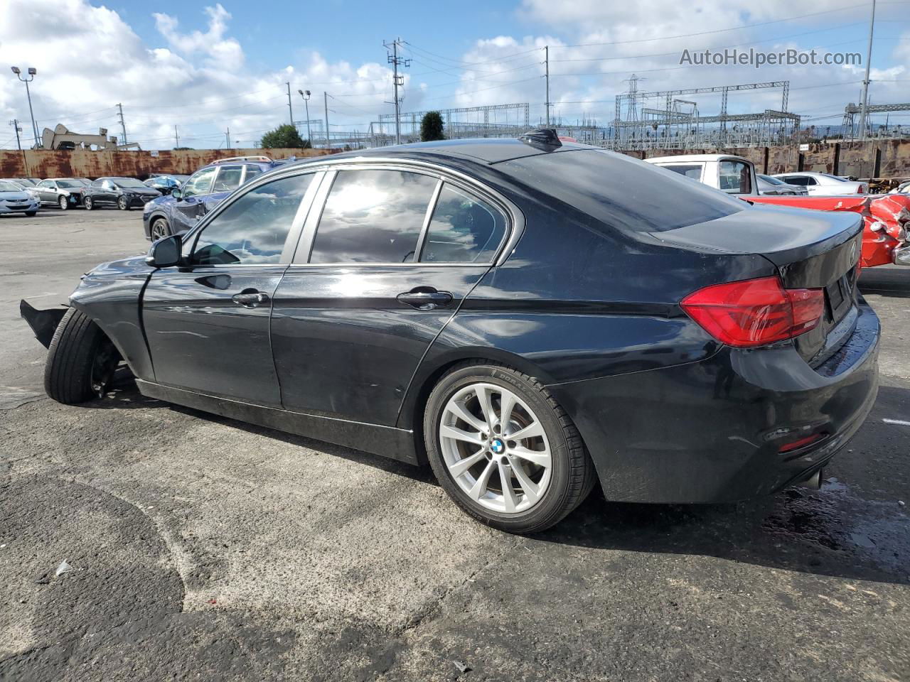 2016 Bmw 320 I Black vin: WBA8E1G5XGNT37202