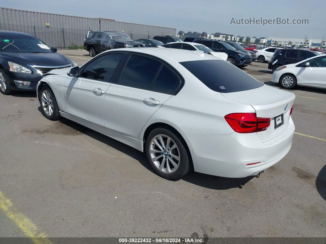 2016 Bmw 320i   White vin: WBA8E1G5XGNT37409