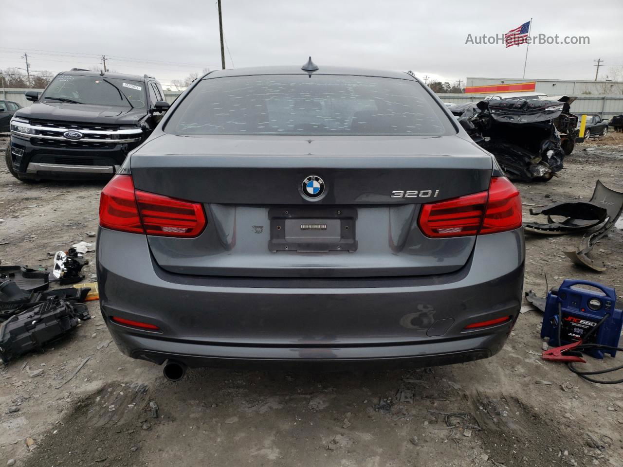 2016 Bmw 320 I Charcoal vin: WBA8E1G5XGNT37992