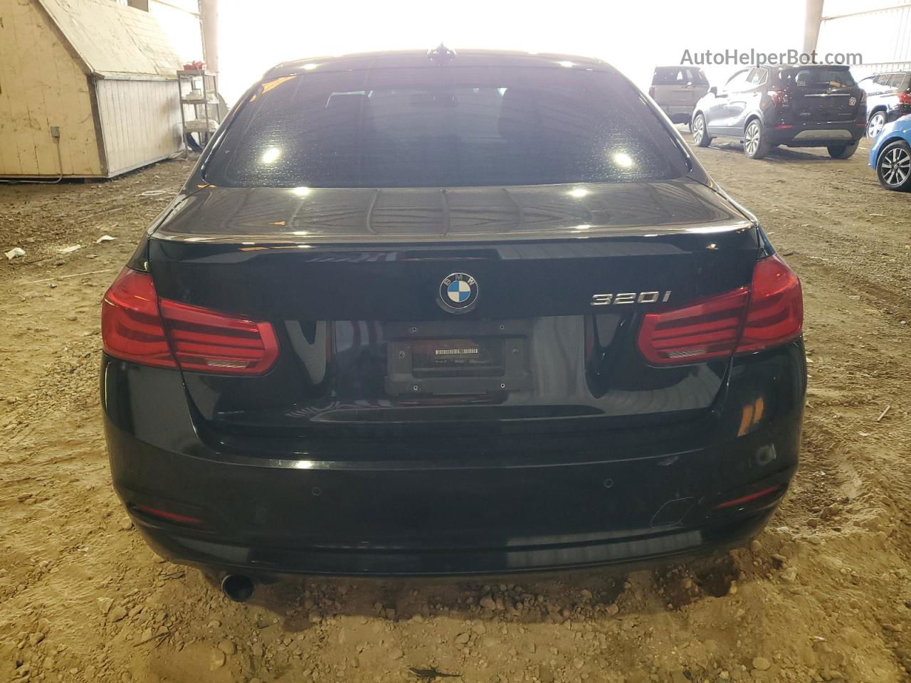 2017 Bmw 320 I Black vin: WBA8E1G5XHNU14507