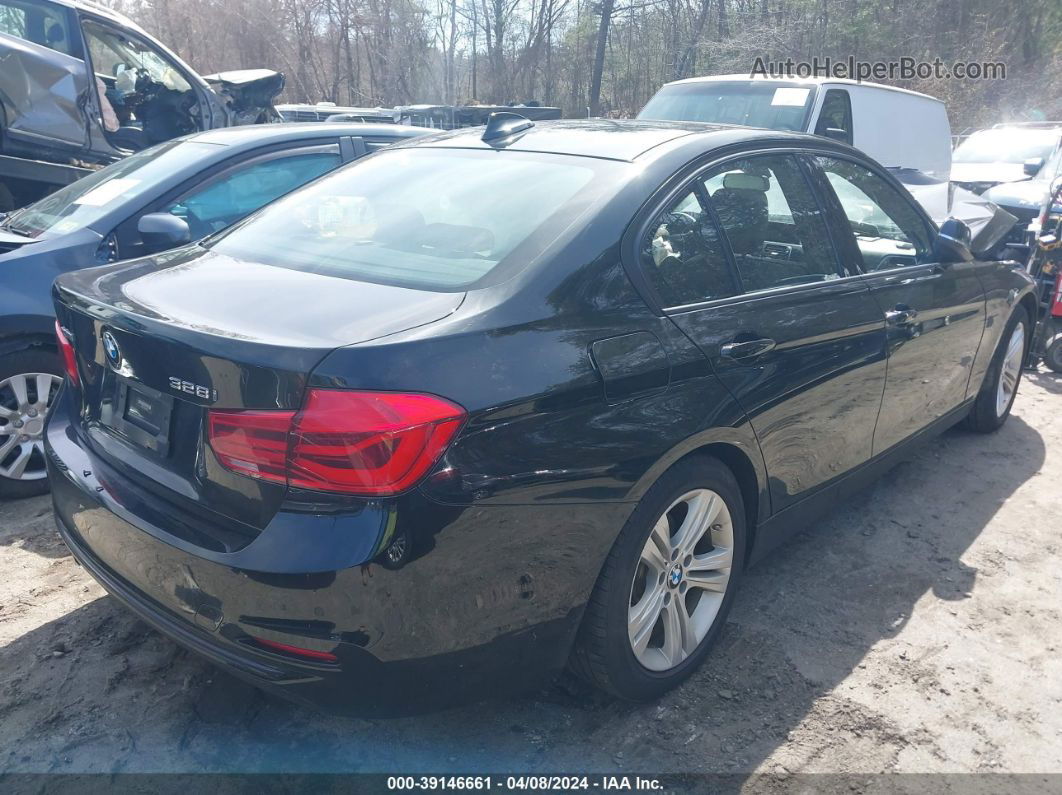 2016 Bmw 328i Xdrive Black vin: WBA8E3C50GK504279