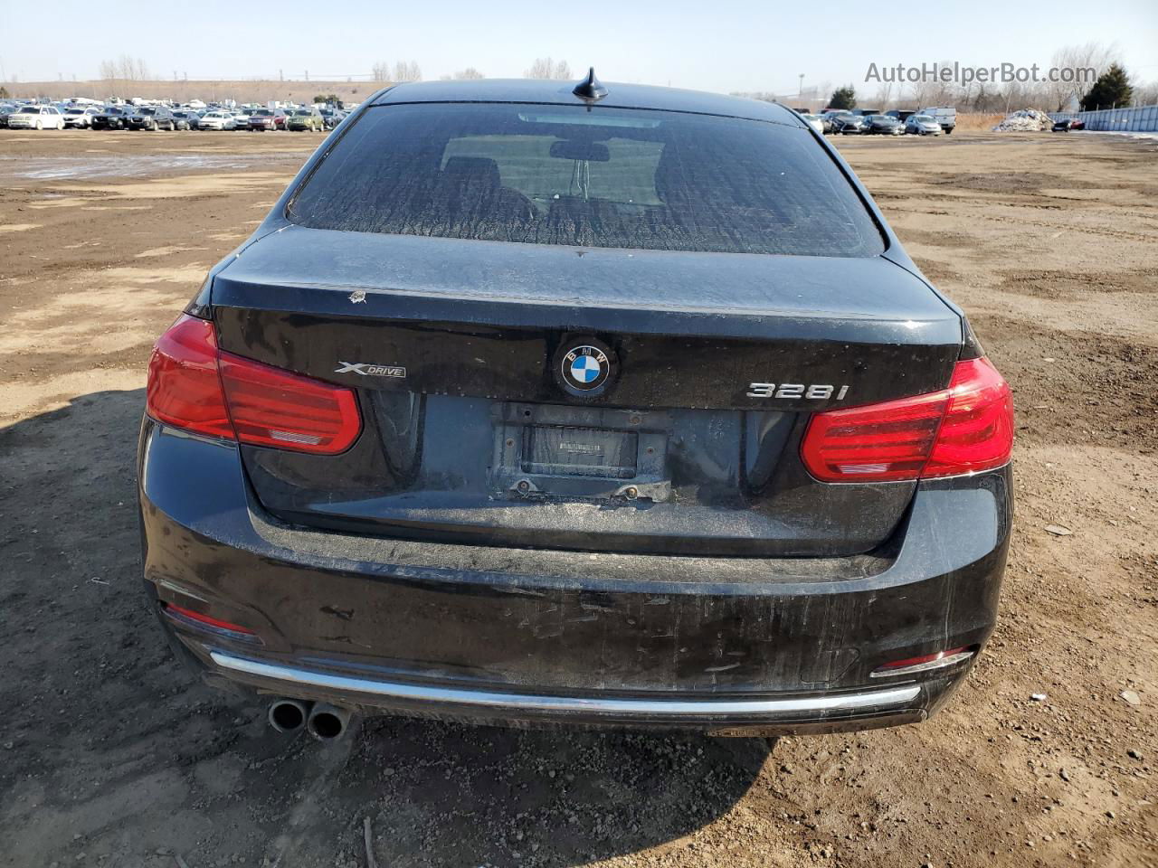 2016 Bmw 328 Xi Sulev Black vin: WBA8E3C51GK501343