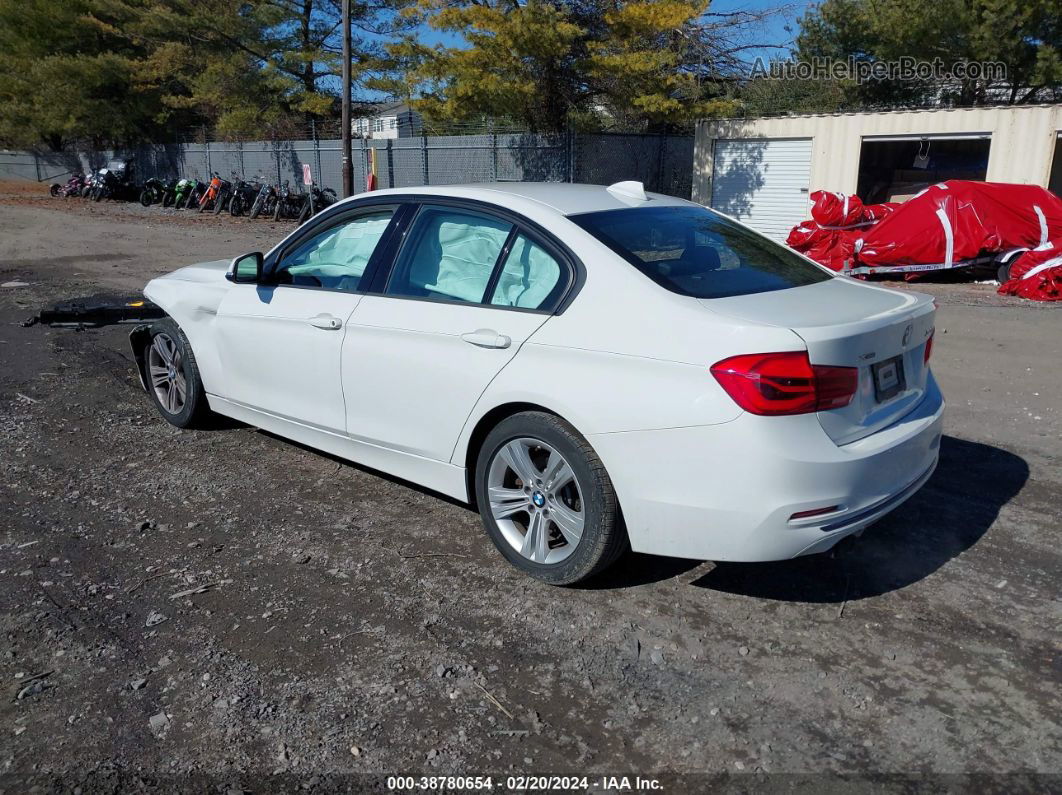 2016 Bmw 328i Xdrive White vin: WBA8E3C51GK501777