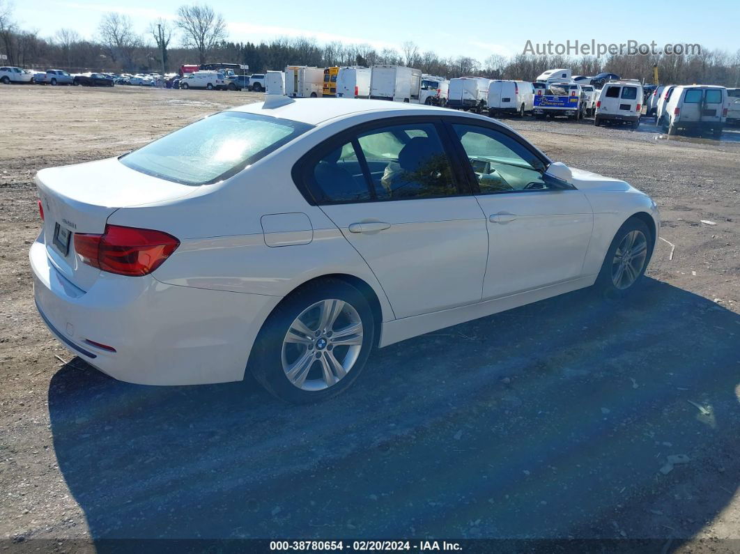 2016 Bmw 328i Xdrive White vin: WBA8E3C51GK501777