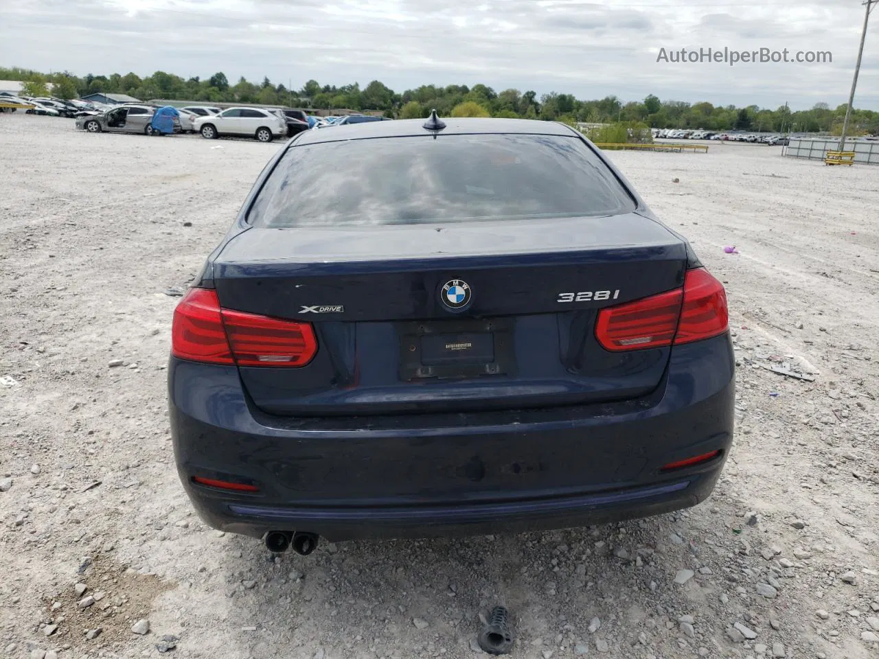 2016 Bmw 328 Xi Sulev Blue vin: WBA8E3C52GK500492