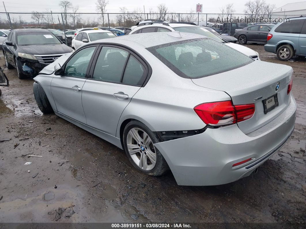 2016 Bmw 328i Xdrive Серебряный vin: WBA8E3C52GK501755