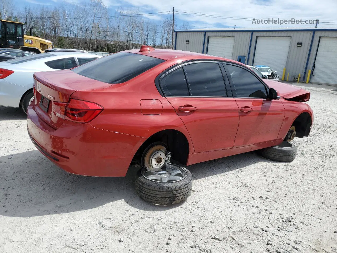 2016 Bmw 328 Xi Sulev Red vin: WBA8E3C53GK503059