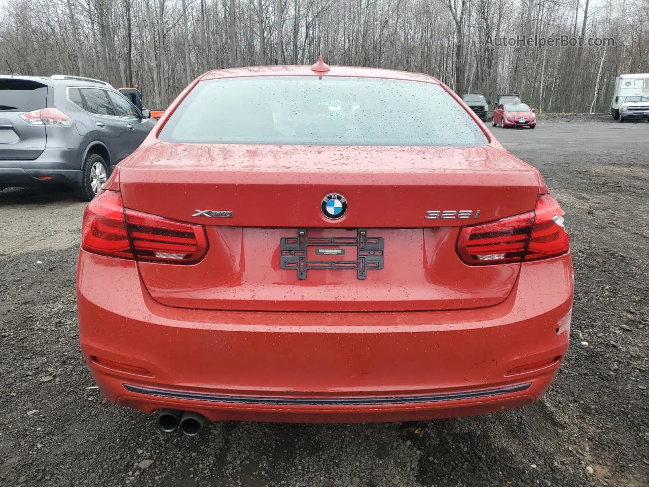 2016 Bmw 328 Xi Sulev Red vin: WBA8E3C53GK504034