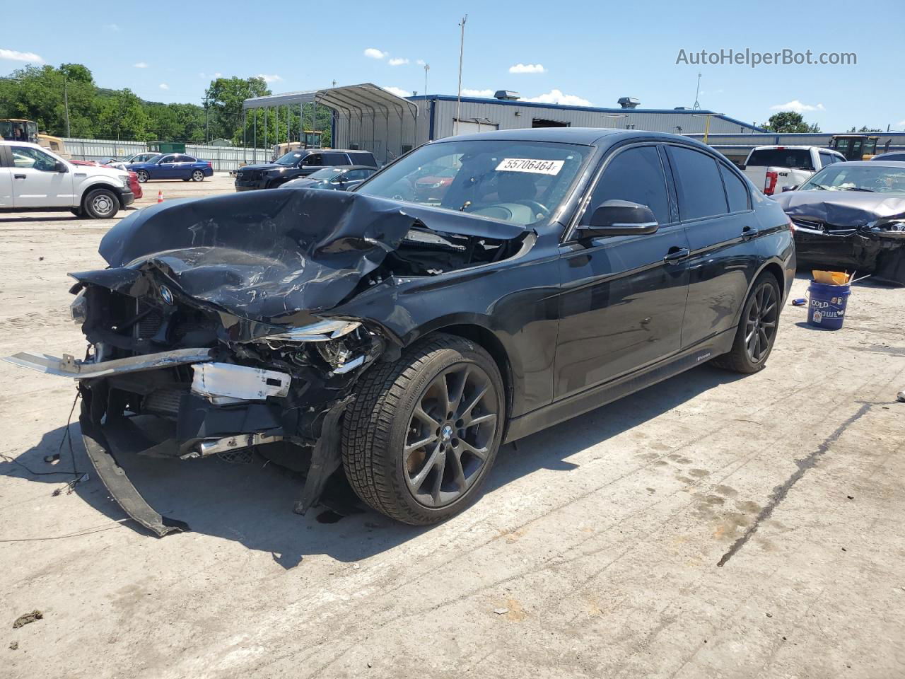 2016 Bmw 328 Xi Sulev Black vin: WBA8E3C54GK500560