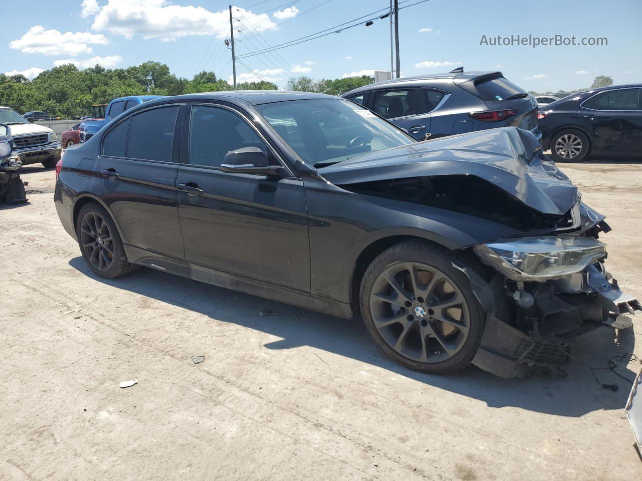 2016 Bmw 328 Xi Sulev Black vin: WBA8E3C54GK500560