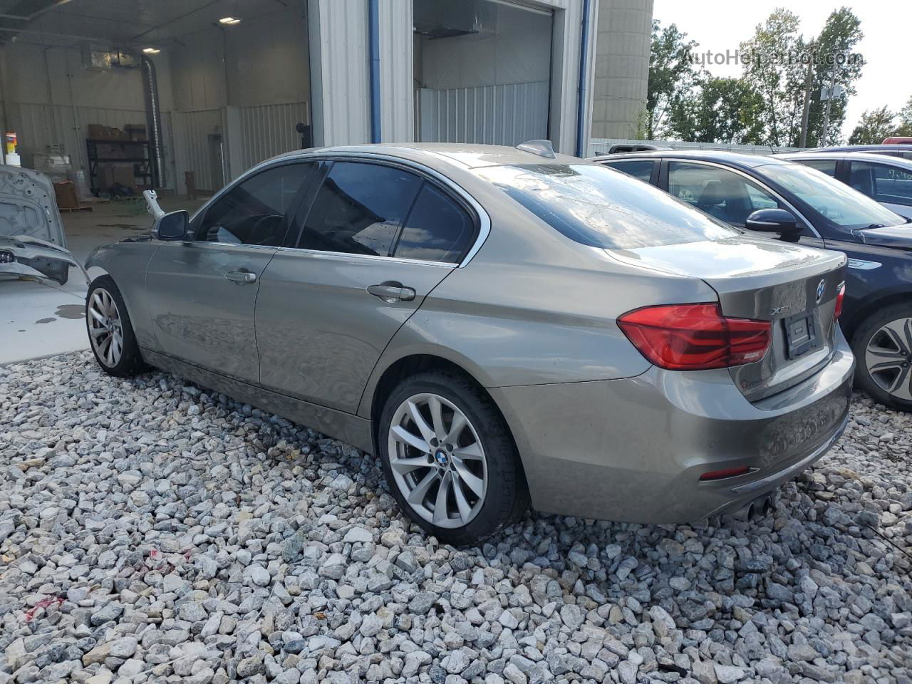 2016 Bmw 328 Xi Sulev Silver vin: WBA8E3C57GK504067