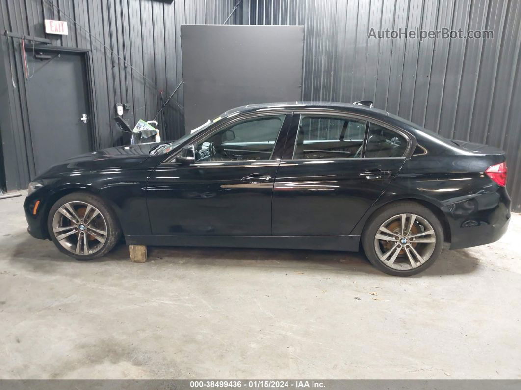 2016 Bmw 328i Xdrive Черный vin: WBA8E3C58GK500688