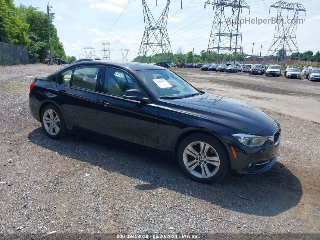 2016 Bmw 328i Xdrive Black vin: WBA8E3C58GK501355