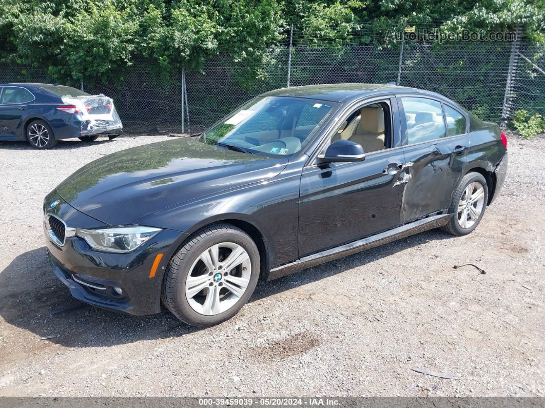 2016 Bmw 328i Xdrive Black vin: WBA8E3C58GK501355