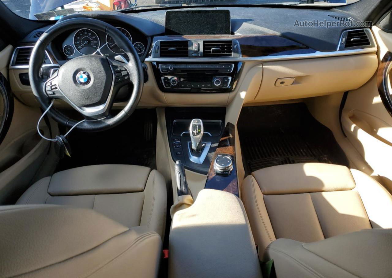 2016 Bmw 328 Xi Sulev Синий vin: WBA8E3C59GK501414