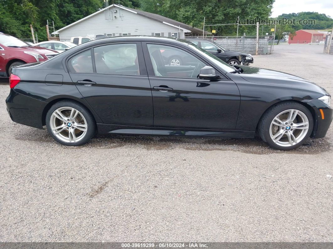 2016 Bmw 328i Xdrive Black vin: WBA8E3C59GK503308