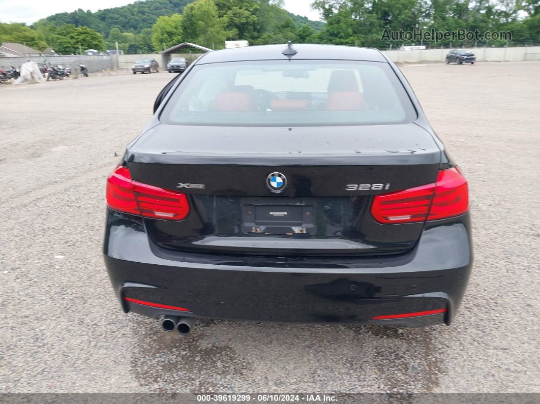 2016 Bmw 328i Xdrive Black vin: WBA8E3C59GK503308