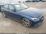 2016 Bmw 3 Series 328i Xdrive Темно-синий vin: WBA8E3C5XGK501177