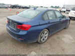 2016 Bmw 3 Series 328i Xdrive Темно-синий vin: WBA8E3C5XGK501177