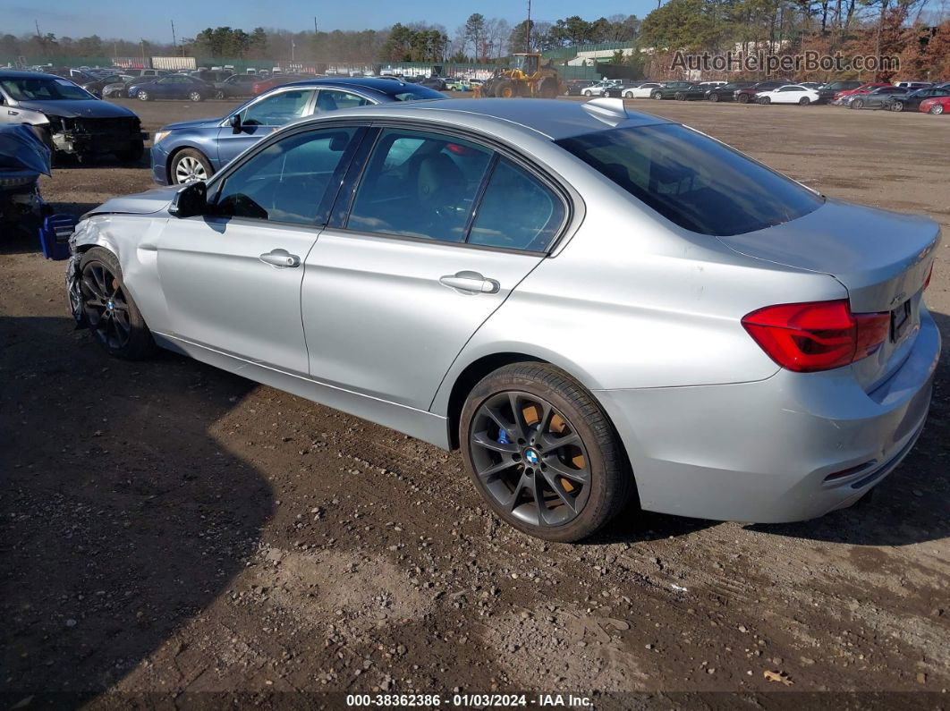 2016 Bmw 328i Xdrive Silver vin: WBA8E3C5XGK503091