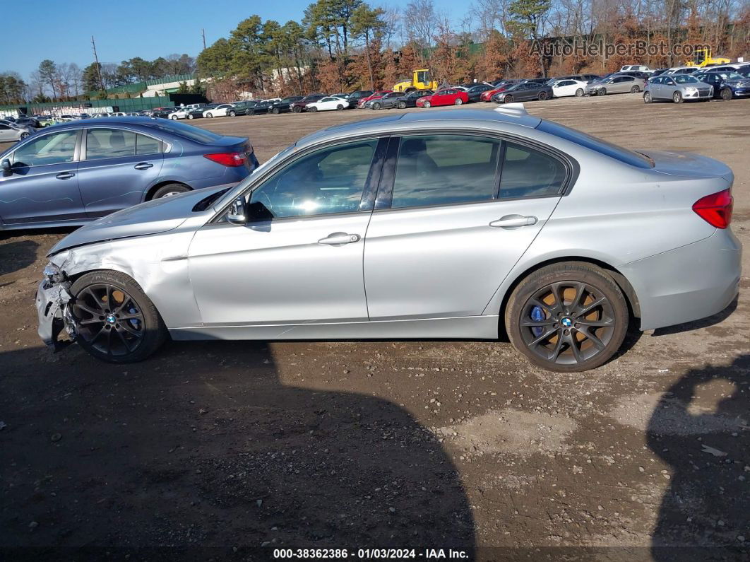 2016 Bmw 328i Xdrive Silver vin: WBA8E3C5XGK503091