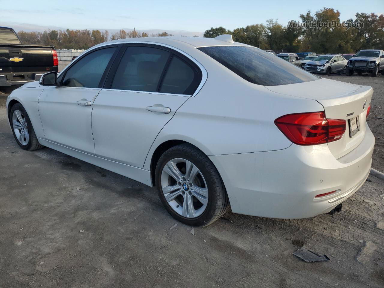 2016 Bmw 328 Xi Sulev White vin: WBA8E3C5XGK504872