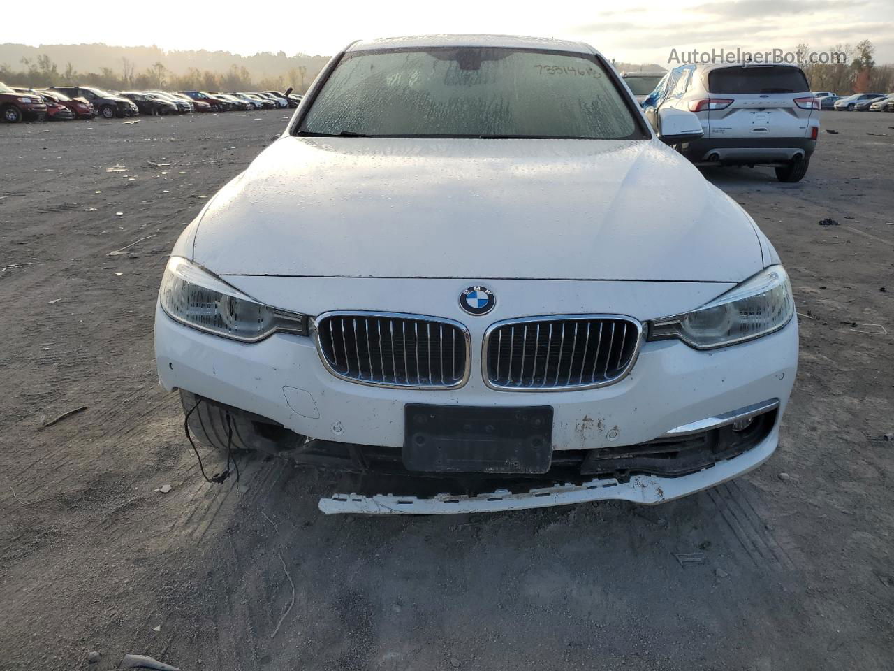 2016 Bmw 328 Xi Sulev White vin: WBA8E3C5XGK504872